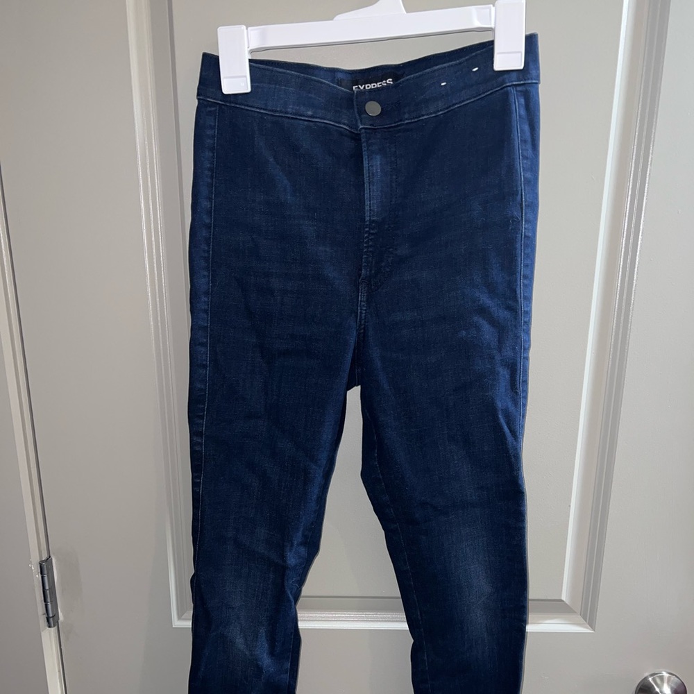 Express Blue Jean Jegging Size Small